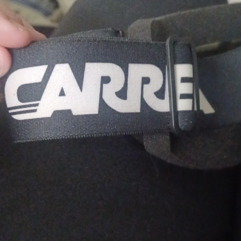 Carrera Black and Yellow Used Ski Glasses